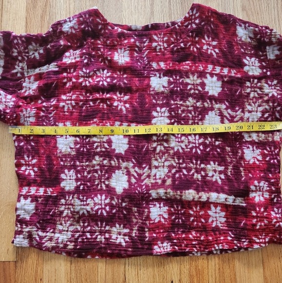 Pure Jill Boho Boxy Top Size S - Picture 7 of 9